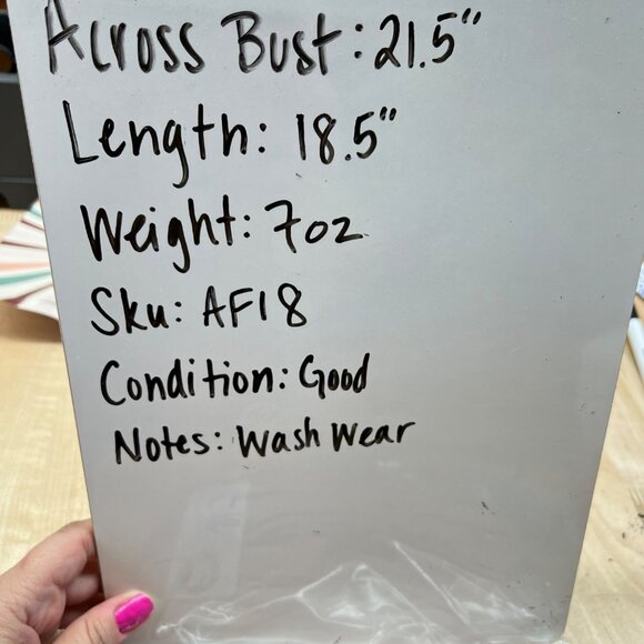 Lucky Brand Striped Short Sleeve Top With Side Ties Pink Size Medium - Picture 10 of 10